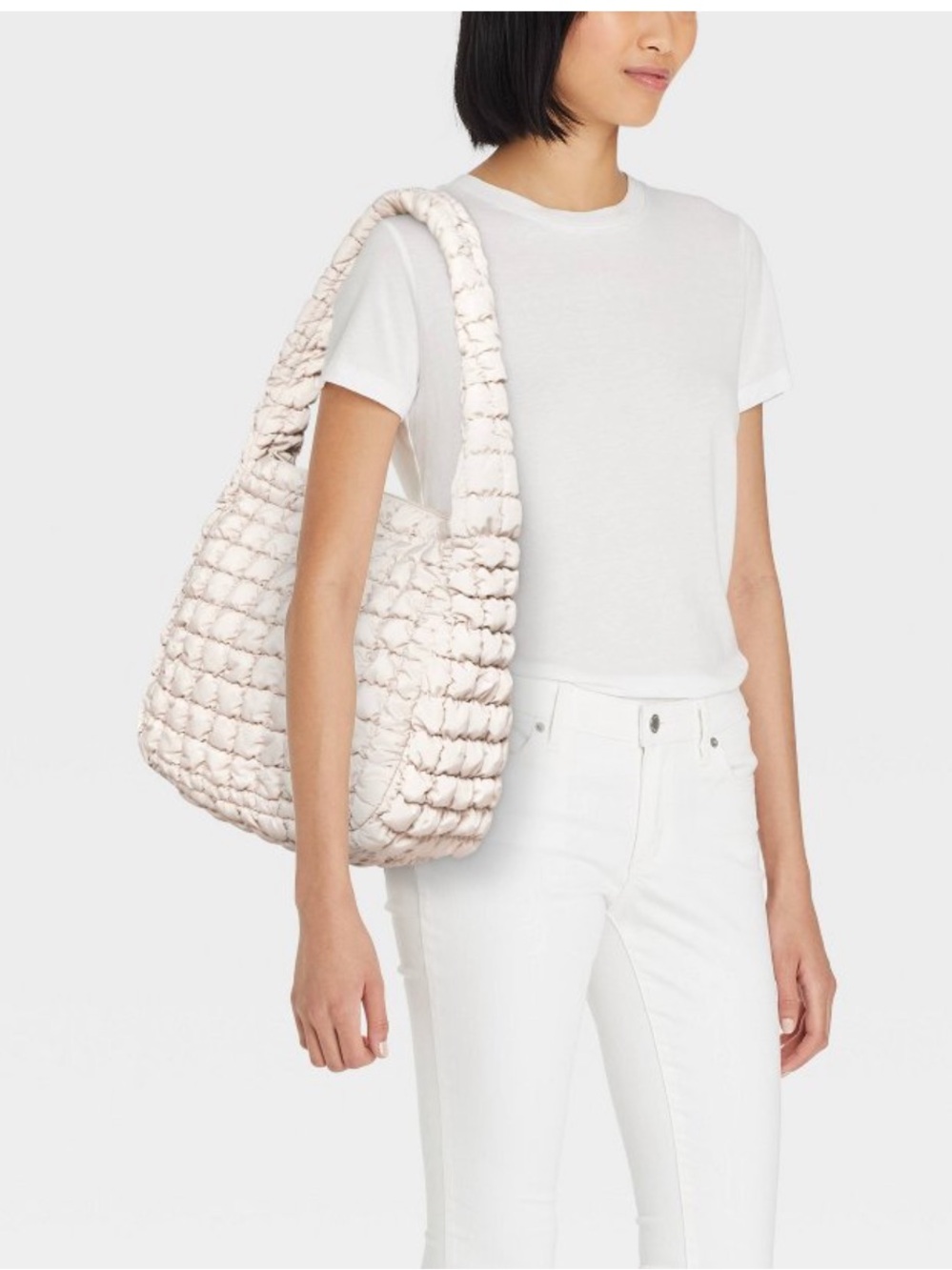 Puffer Quilted Shoulder Bag